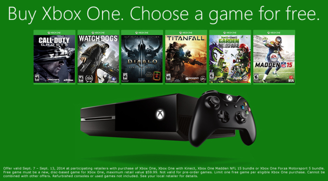 Microsoft Xbox One Madden bundle w/additional FREE game and 2YRS of Gamers Club $399 @Best Buy